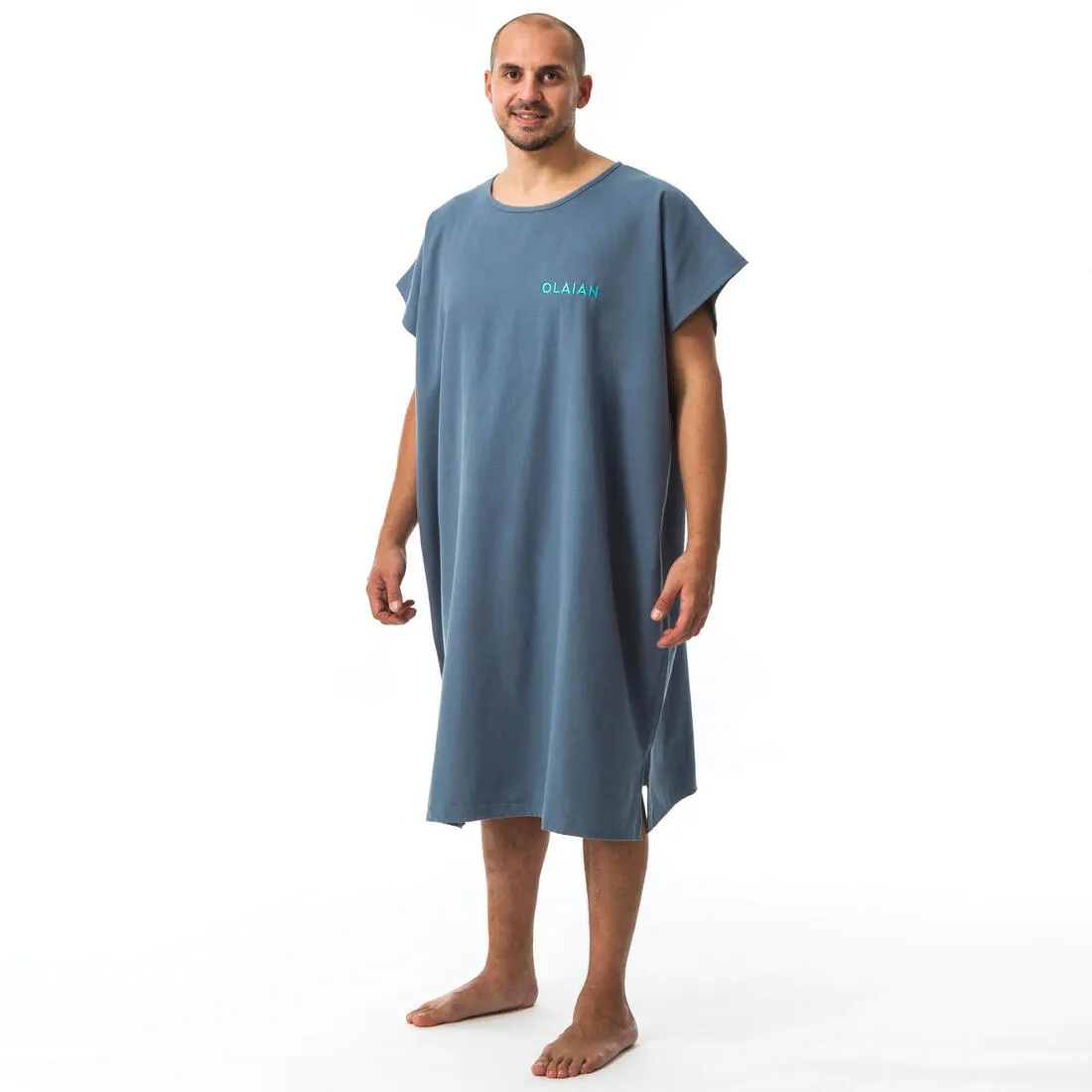 Adult Surf Poncho - 100 mottled grey
