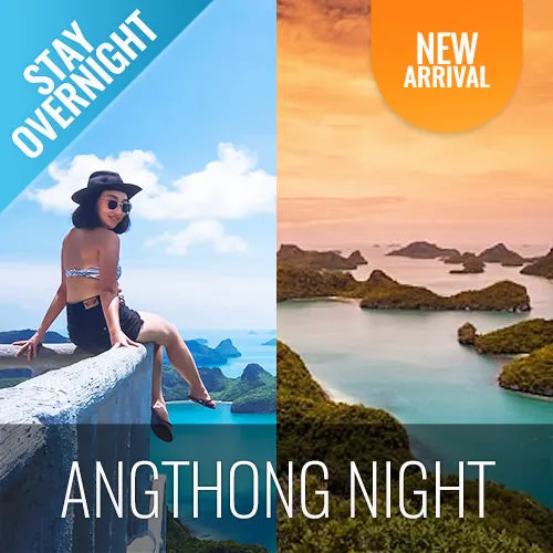 Angthong Marine Park Camping Overnight Big Boat Transfer