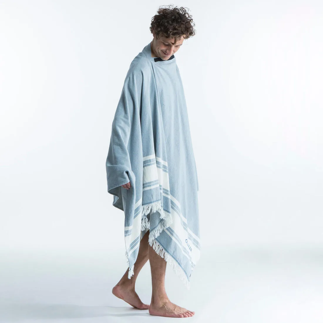 Beach towel poncho 190 x 190 cm