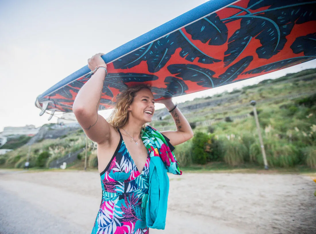 Kids' Surf Poncho 550 (135 to 160 cm) - Cali