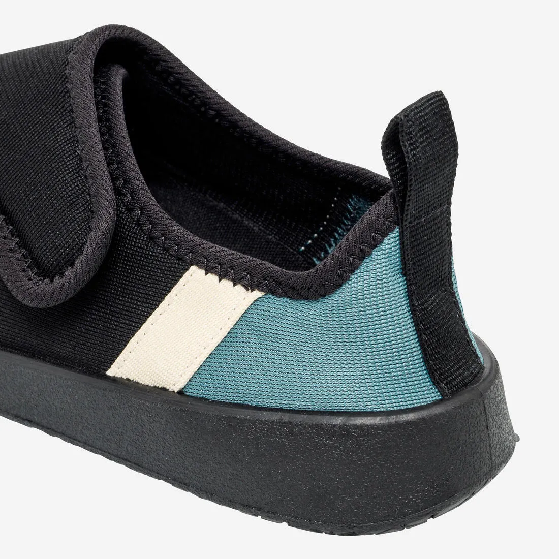 Kids’ water shoes with rip-tab - Aquashoes 120 lagoon