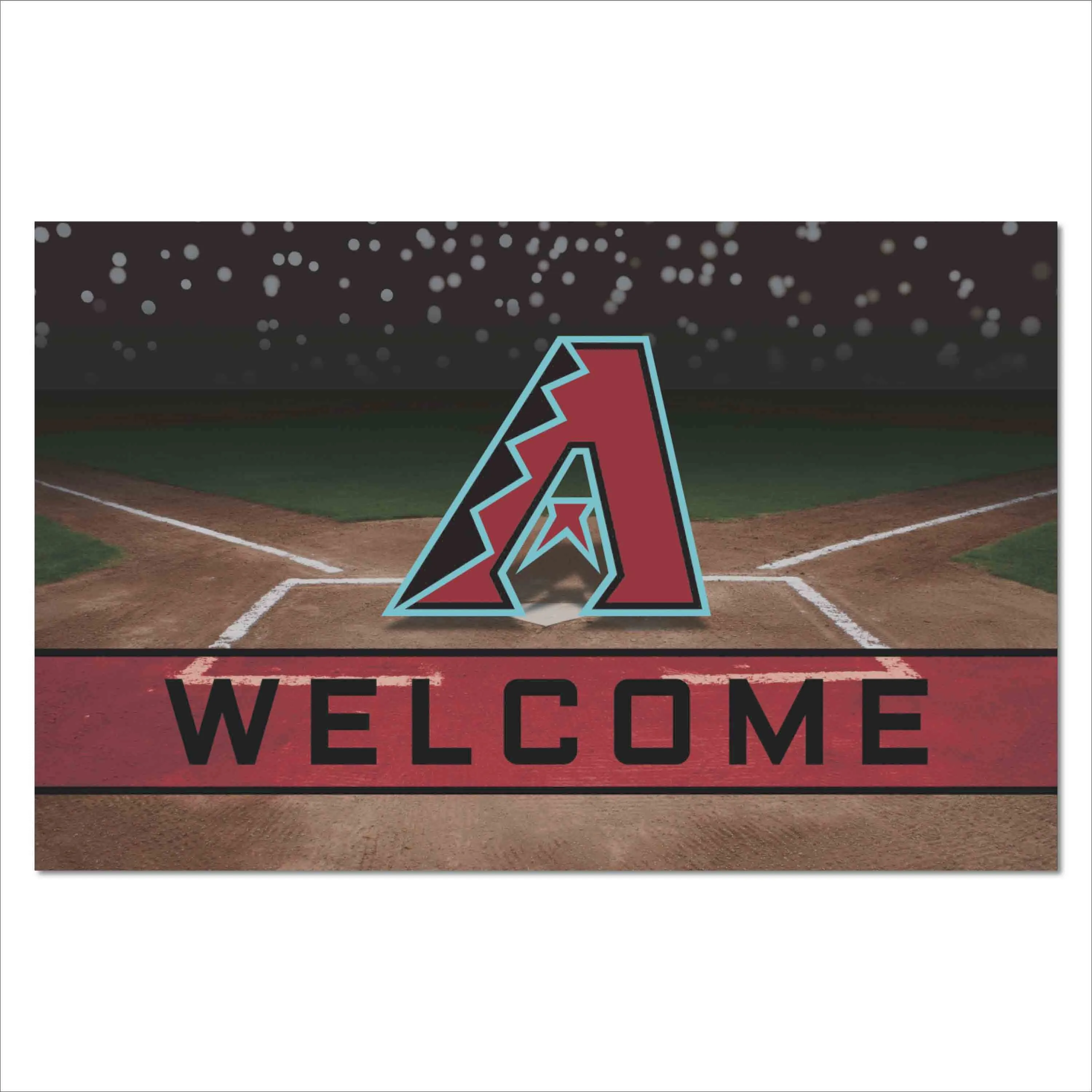 MLB - Arizona Diamondbacks Crumb Rubber Door Mat
