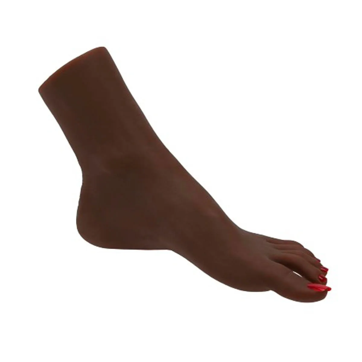Neojoy  Emma Left Foot Fetish - Internal Skeleton & Toenails - 0.55 kg - Black