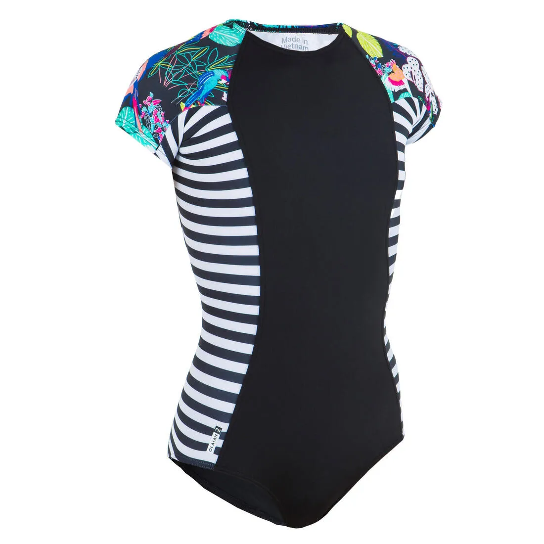 One-piece swimsuit - blue coral