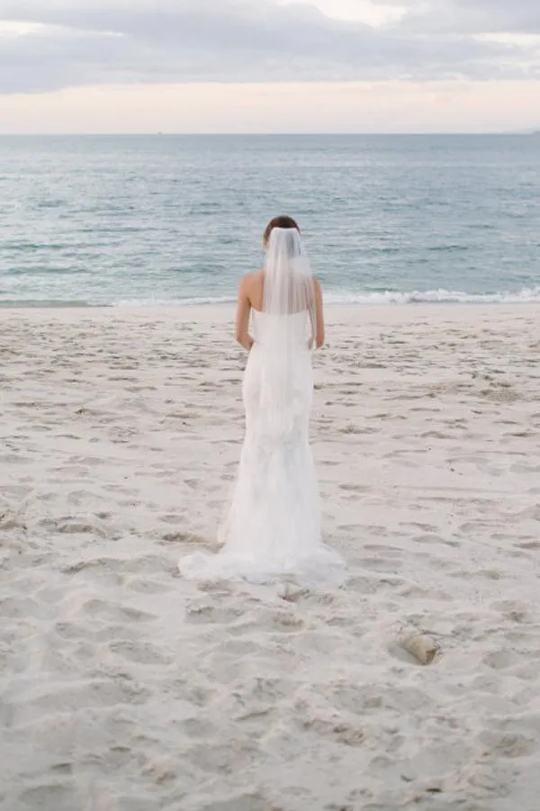 Roycebridal White Lace Mermaid Sweetheart Off Shoulder Beach Wedding Dresses, MW222