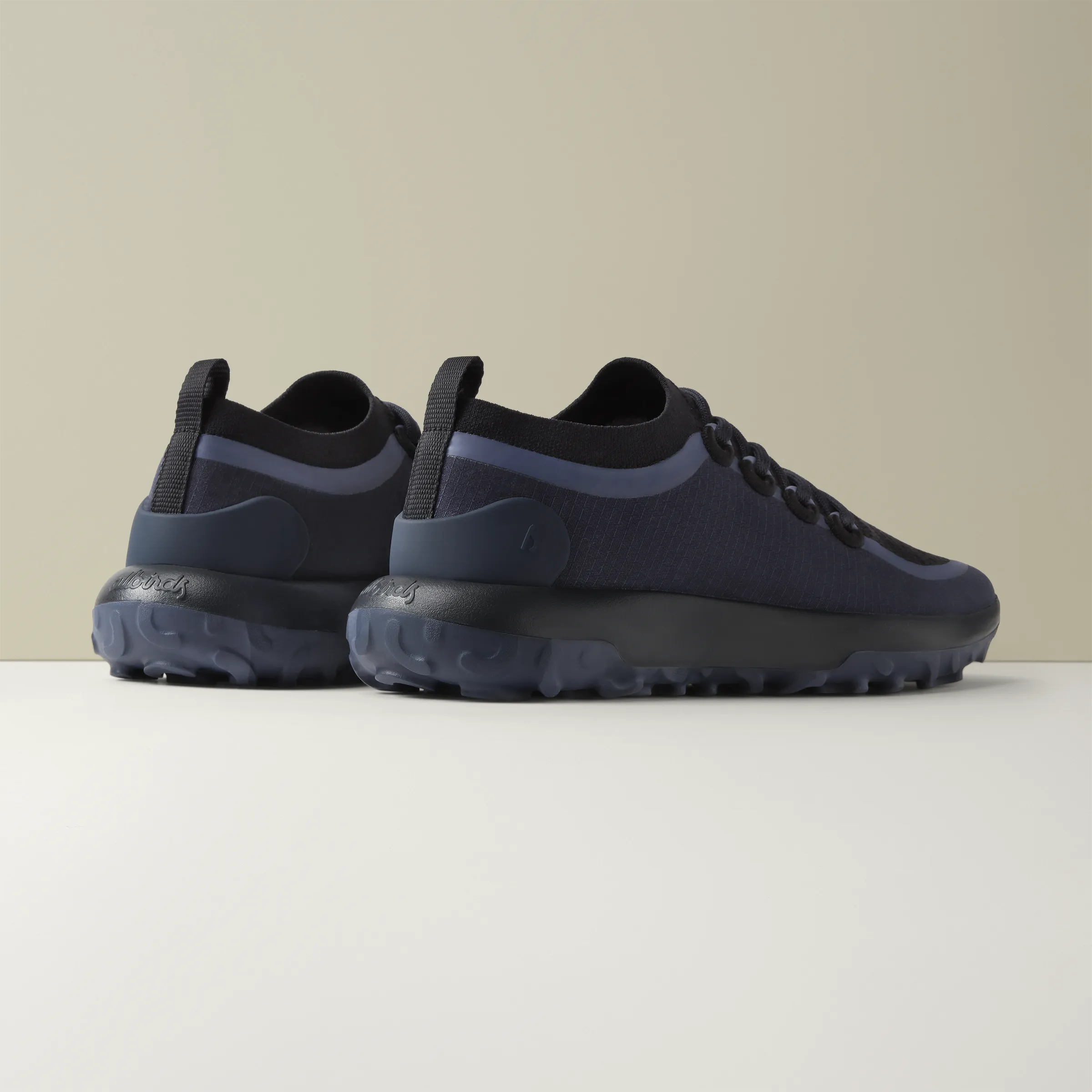Women's Trail Runners - True Navy/Hazy Indigo (Natural Black Sole)